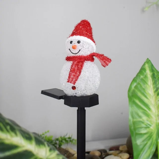 Solar Christmas Lights Snowman - No doubt desktop