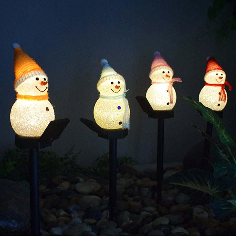 Solar Christmas Lights Snowman - No doubt desktop