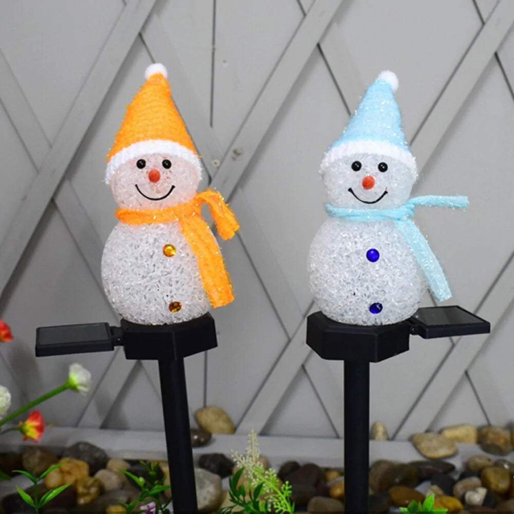 Solar Christmas Lights Snowman - No doubt desktop