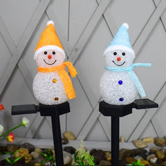 Solar Christmas Lights Snowman - No doubt desktop