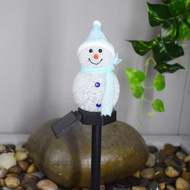 Solar Christmas Lights Snowman - No doubt desktop