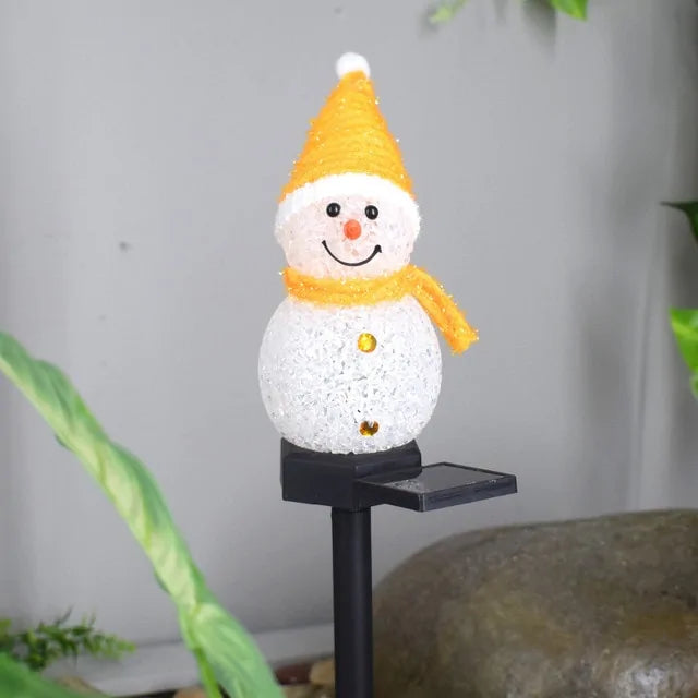 Solar Christmas Lights Snowman - No doubt desktop